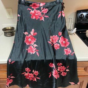 Midi Floral Skirt